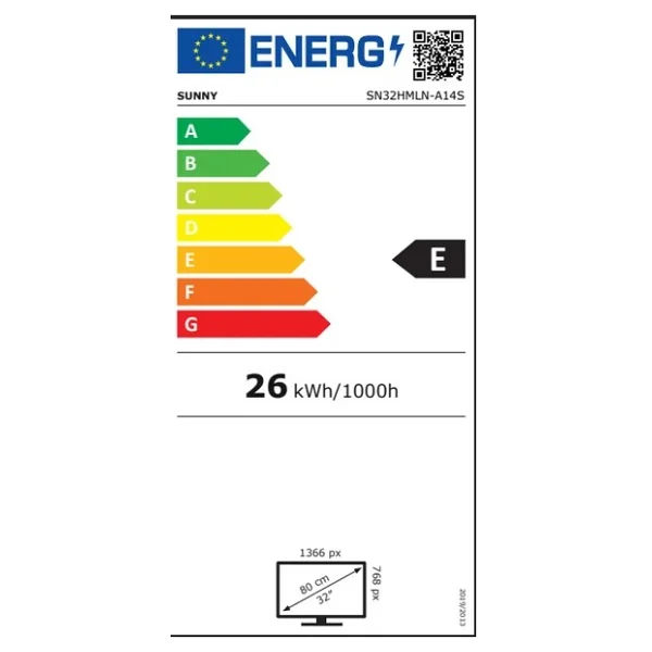 Sunny Sn32hmln-A14s HD 32" 82 Ekran Uydu Alıcılı Webos Smart LED TV - Görsel 4
