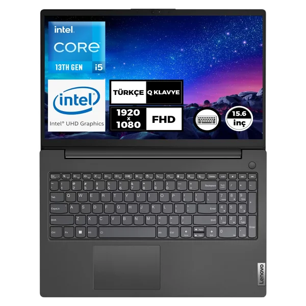 Lenovo V15 G4 Iru 83a1008xtr İ5-13420h 8 GB 512 GB SSD UHD Graphics 15.6" Full HD Notebook - Görsel 2