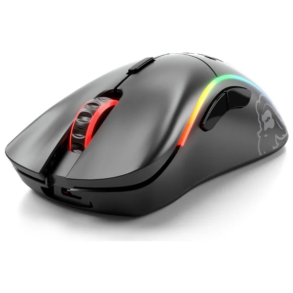 Glorious Model D Glo-Ms-Dw-MB Mat Siyah RGB Şarjlı Optik Kablosuz Oyuncu Mouse - Görsel 3