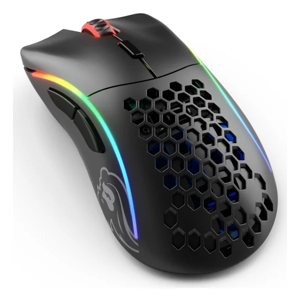 Glorious Model D Glo-Ms-Dw-MB Mat Siyah RGB Şarjlı Optik Kablosuz Oyuncu Mouse - Görsel 4