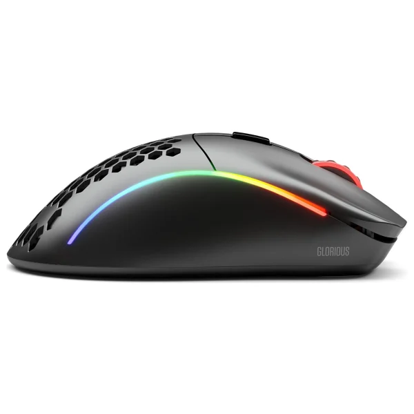 Glorious Model D Glo-Ms-Dw-MB Mat Siyah RGB Şarjlı Optik Kablosuz Oyuncu Mouse - Görsel 6