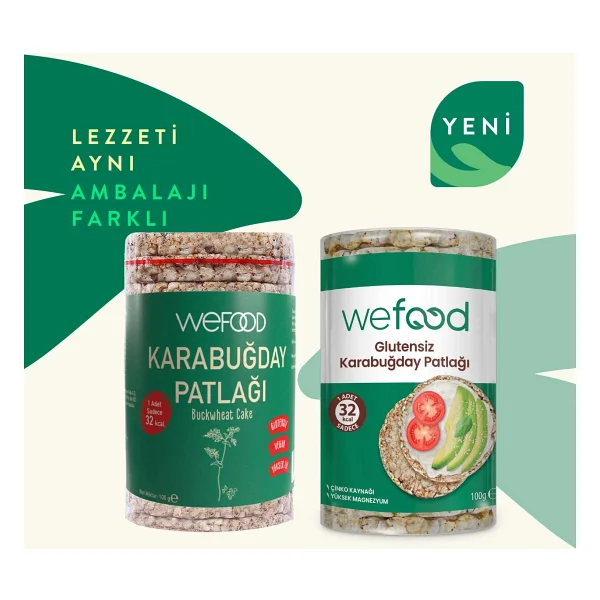 Wefood Karabuğday Patlağı 100 Gr 3'lü - Görsel 6