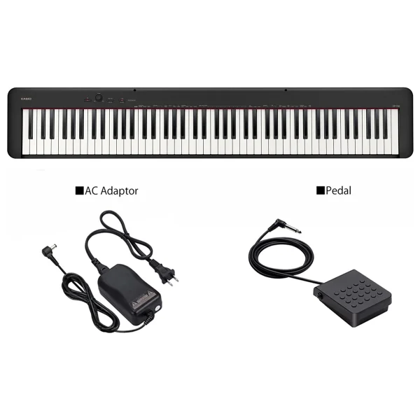 Casio Cdp-S160bkc2 Siyah Taşınabilir Dijital Piyano - Görsel 4