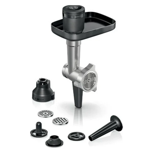 Bosch Mums6zs17 Serie 6 Mutfak Makinesi Uyumlu Kıyma-Içli Köfte-Sucuk Çekme Aparatı - Siyah - Görsel 6