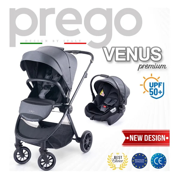 Prego 2029 Venüs Premium Travel Sistem Bebek Arabası - Görsel 2