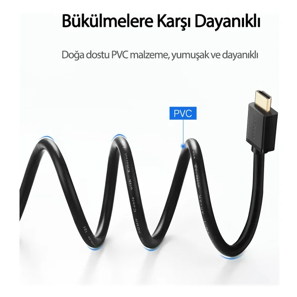 Ugreen 10107 2 M 4K Hdmı Kablo - Görsel 2