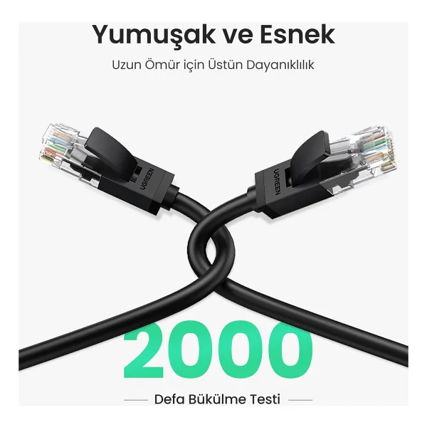 Ugreen 20162 5 M Cat6 Patch Kablo - Görsel 4