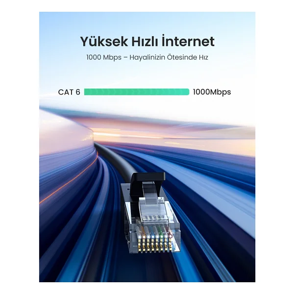 Ugreen 20162 5 M Cat6 Patch Kablo - Görsel 6