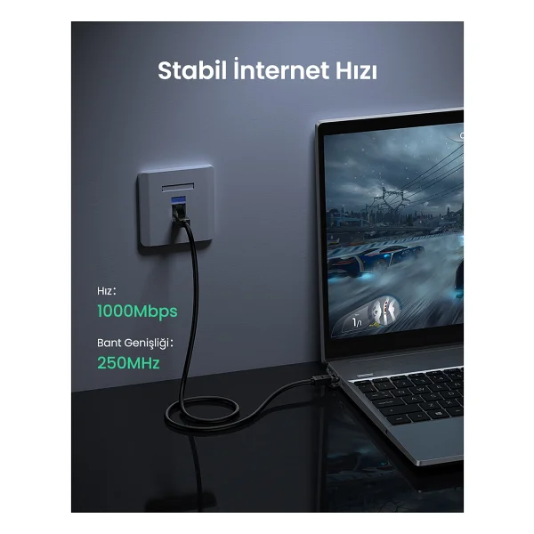 Ugreen 20162 5 M Cat6 Patch Kablo - Görsel 9