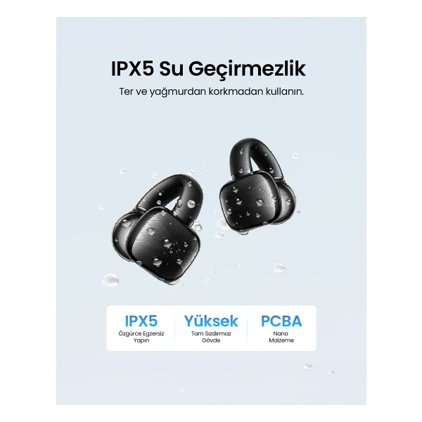 Ugreen Hitune S3 TWS Siyah Kulak İçi Bluetooth Kulaklık - Görsel 7