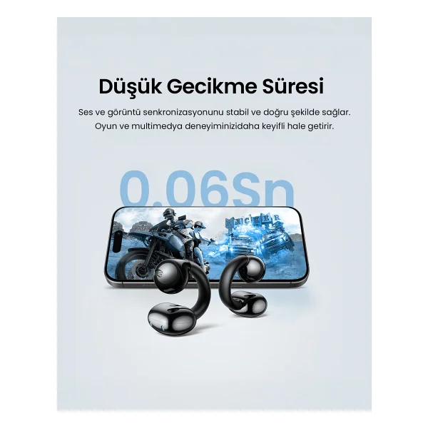 Ugreen Hitune S3 TWS Siyah Kulak İçi Bluetooth Kulaklık - Görsel 8