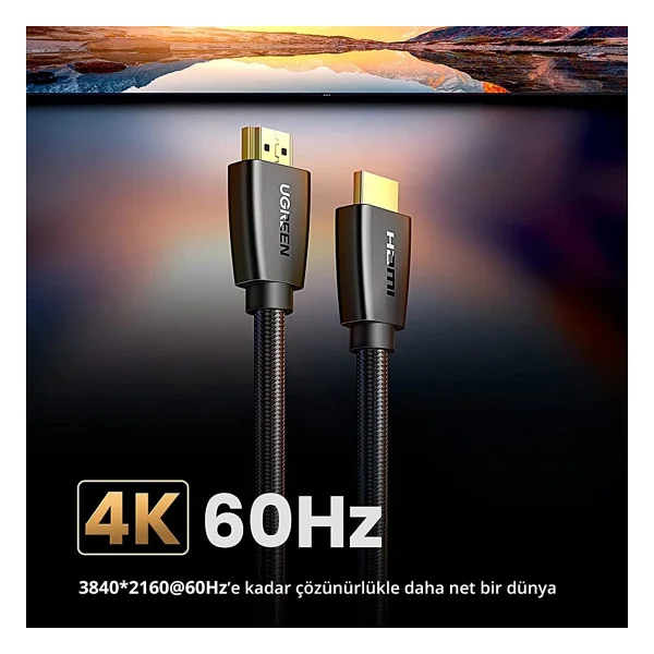 Ugreen 40412 5 M 4K Hdmı Kablo - Görsel 2