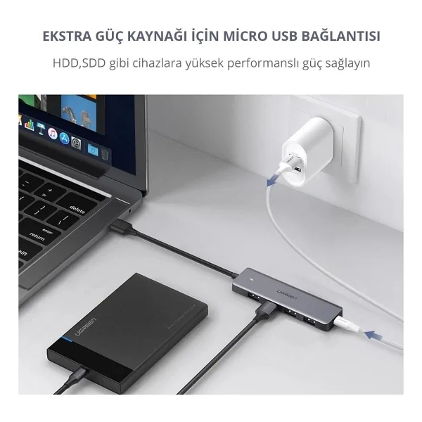 Ugreen 50985 USB 3.0 Dönüştürücü - Görsel 8