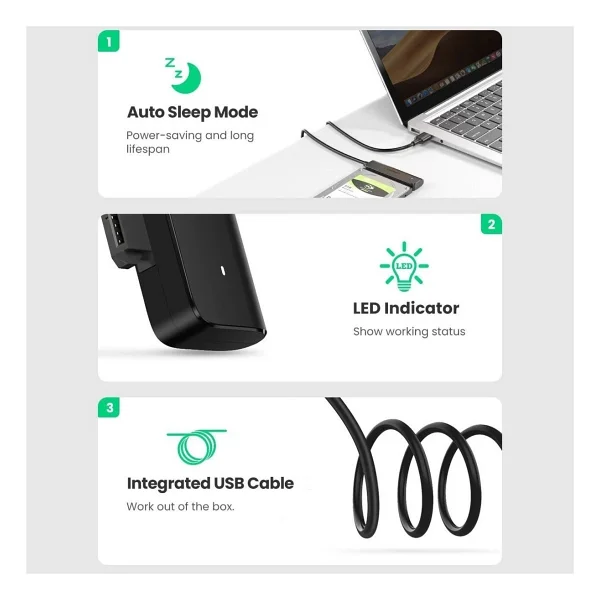 Ugreen 70609 USB Dönüştürücü - Görsel 2
