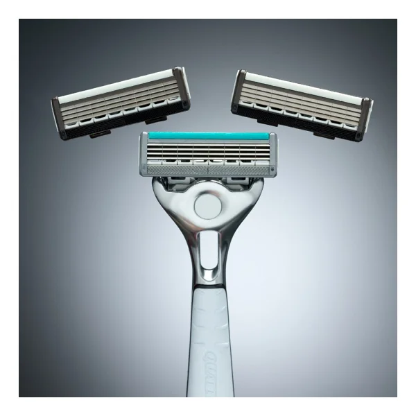 Wilkinson Sword Quattro Tıraş Bıçağı 1 Sap + 5 Yedek Kartuş - Görsel 7