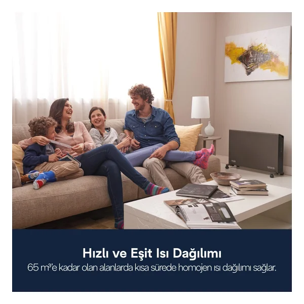 Delonghi Hx65l22 2200 W Konvektör Isıtıcı - Görsel 2