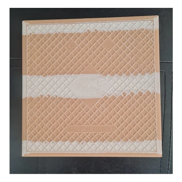 Armada Çini 20x20 Cm Ac 80 Selçuklu İznik Desen Kütahya Çini Karo - Görsel 4