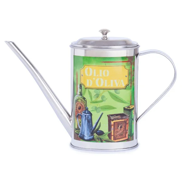 Sarkap Home 500 Ml Paslanmaz Çelik Yağdanlık Yeşil - Görsel 8