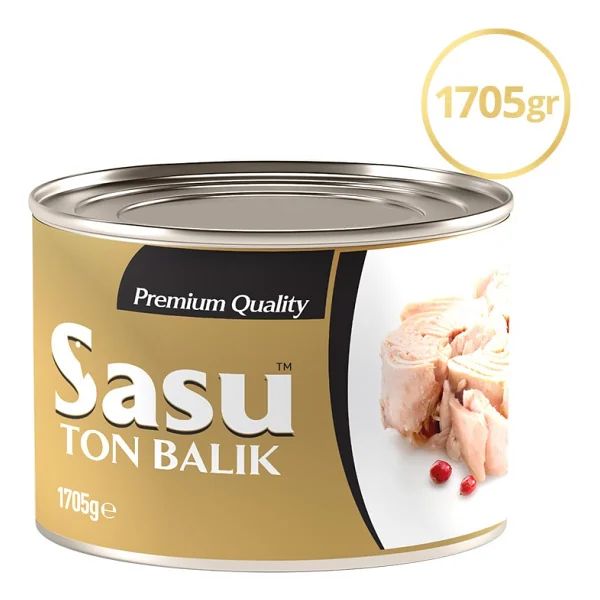 Sasu Klasik Bütün Dilim Ton Balığı 1705 Gr - Görsel 6