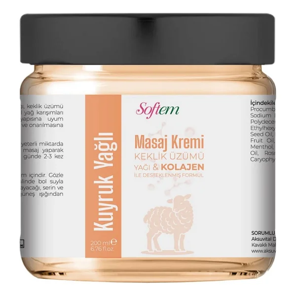 Softem Kuyruk Yağlı 200 Ml Masaj Kremi - Görsel 2
