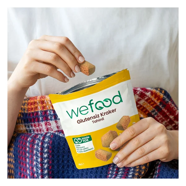 Wefood Tahinli Kraker 40 Gr 3'lü - Görsel 8
