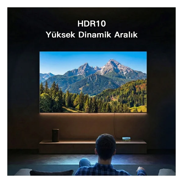 Mikrava USB C Displayport 1.4 Kablo (8k@60hz, 4k@240hz, 2k@360hz) HDR Hdcp Type C To Dp [Thunderbolt 5/4/3, Dex Mode Uyumlu], iPhone 15/16/17 Pro, MacBook, iPad Pro/Air, Samsung S25 Uyumlu (2 Metre) - Görsel 4