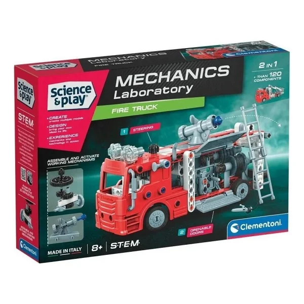 Clementoni Mekanik Laboratuvarı Fire Truck 75134 - Görsel 3