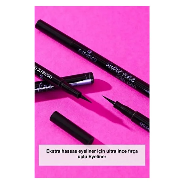 Essence Super Fine Siyah Kalem Eyeliner - Görsel 3