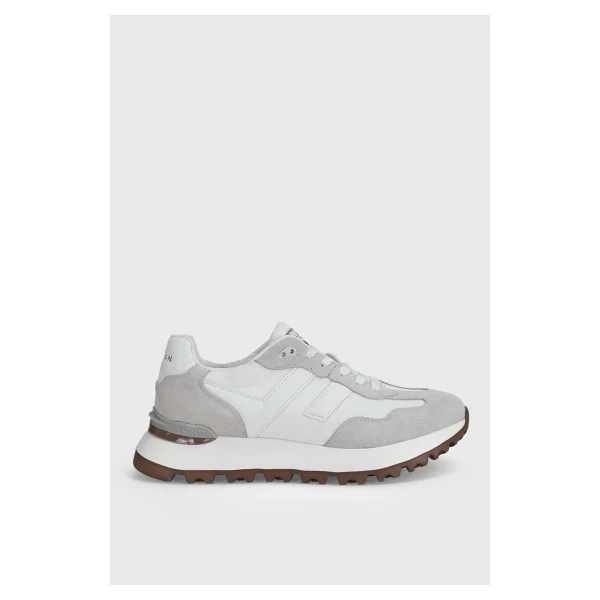 Lufian Arthur Beyaz-Bej Erkek Sneaker - Görsel 8