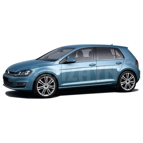 S-Dizayn Vw Golf 7 Krom Cam Çıtası 4 Prç 2013-2020 - Görsel 5