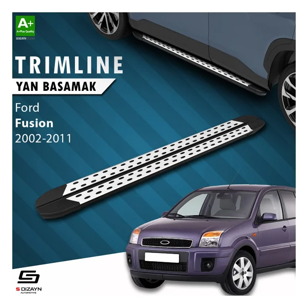 S-Dizayn Ford Fusion Trimline Gri Yan Basamak 173 Cm 2002-2011 A+ Kalite - Görsel 9