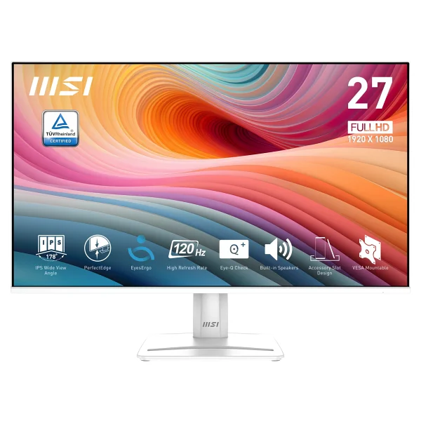 MSI PRO MP275W E2 27" 1 ms Full HD IPS 120 Hz Monitör - Görsel 8