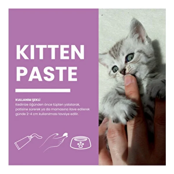 Zoovital Kitten 100 Gr Malt Yavru Kedi Macunu - Görsel 6