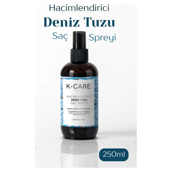 K K-Care Cosmetics Hacimlendirici Deniz Tuzu 250 Ml Saç Spreyi - Görsel 2
