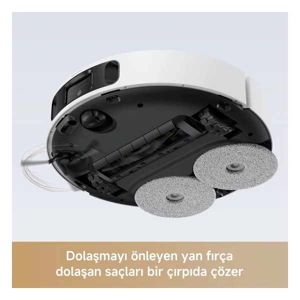 Mova E40 Ultra Çöp İstasyonlu Akıllı Robot Süpürge - Görsel 4