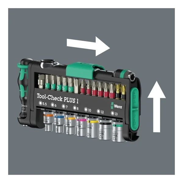 Wera Tool-Check Plus1 05049055001 Bits Uç Ve Cırcır Seti - Görsel 4