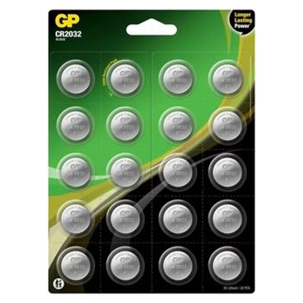 Gp Cr2032 3 V 20'li Lityum Düğme Pil - Görsel 7
