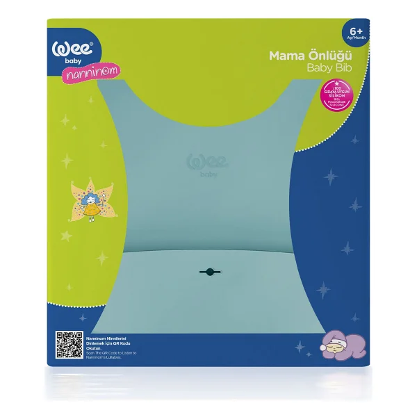 Wee Baby Nanninom Silikon Mama Önlüğü - Görsel 9