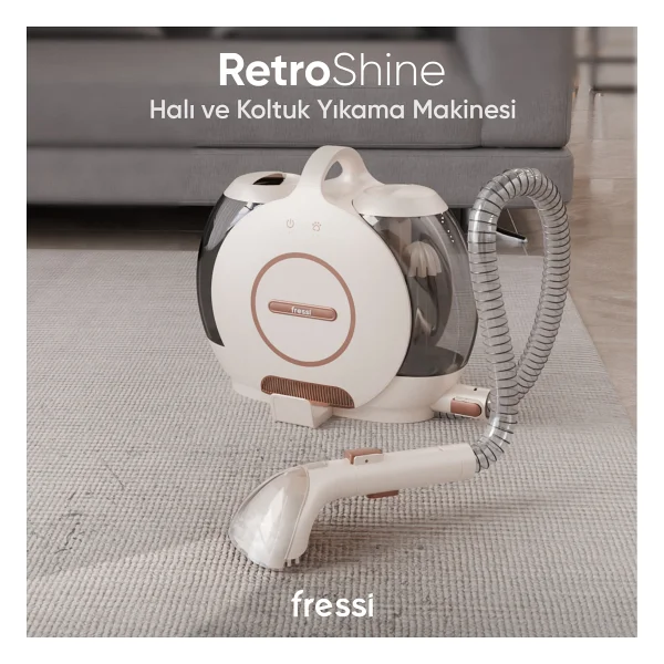 Fressi Retroshine Fr-Hy01 Koltuk Ve Halı Yıkama Makinesi - Görsel 5