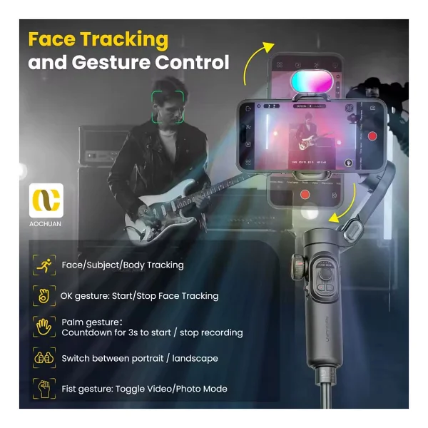 Aochuan Smart Xe Gimbal - Görsel 4