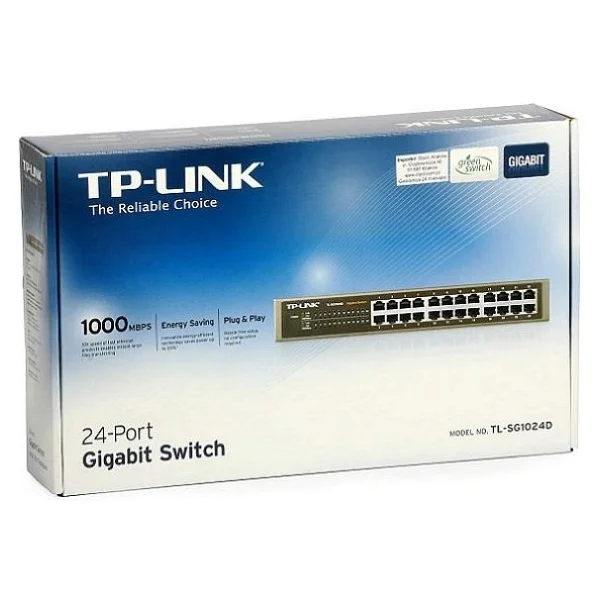 Tp-Link Tl-Sg1024d 24 Port 10/100/1000 Mbps Gigabit Switch - Görsel 5