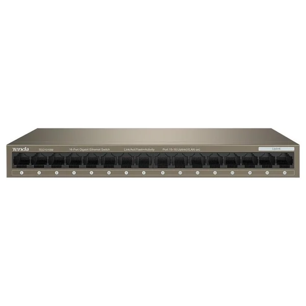 Tenda Teg1016m 16 Port 10/100/1000 Mbps Gigabit Switch - Görsel 4