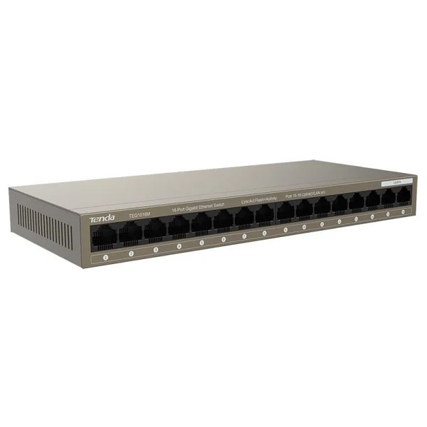 Tenda Teg1016m 16 Port 10/100/1000 Mbps Gigabit Switch - Görsel 5
