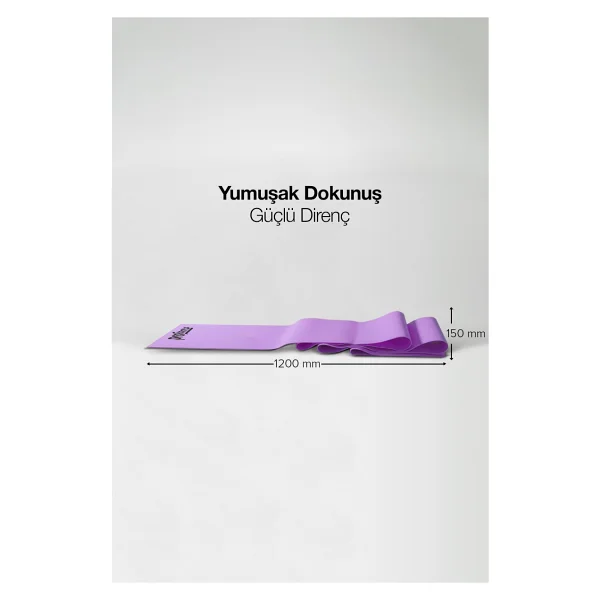 Proforce Pilates Lastiği Sert Rb Sm - Mor Renk - Görsel 2