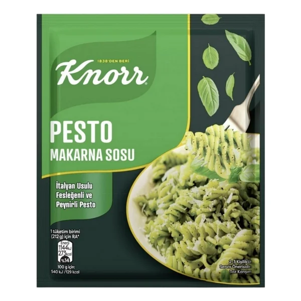 Knorr Pesto Makarna Sosu 50 Gr - Görsel 2
