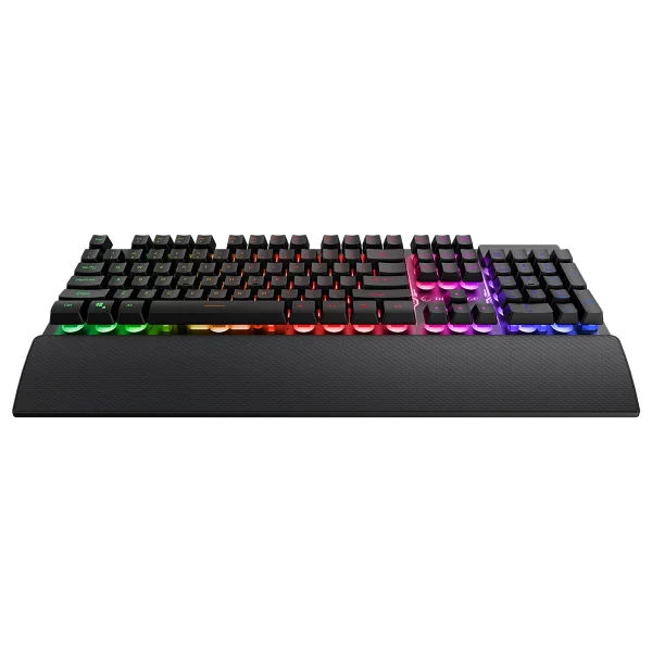 Rampage Km-Rx7 Fortuna V2 Siyah Kablolu Oyuncu Klavye Mouse Seti - Görsel 3