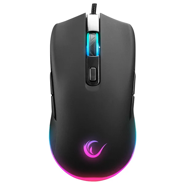 Rampage Km-Rx7 Fortuna V2 Siyah Kablolu Oyuncu Klavye Mouse Seti - Görsel 6