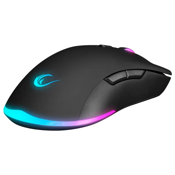 Rampage Km-Rx7 Fortuna V2 Siyah Kablolu Oyuncu Klavye Mouse Seti - Görsel 8