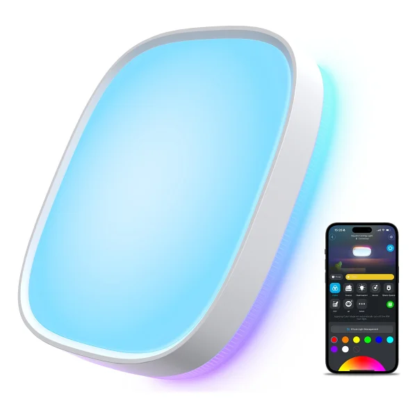 Govee Rgbww + Rgbıc Kare RGB Akıllı LED Armatür - Görsel 2