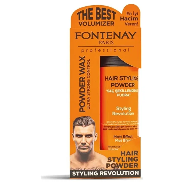 Fontenay Saç Şekillendirici Pudra Toz Wax Matt Effect 20gr + Mucizevi Saç Tarağı 2'li Set - Görsel 2